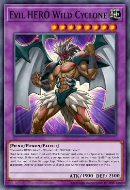 Card Image: Evil HERO Wild Cyclone
