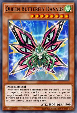 Card Image: Queen Butterfly Danaus