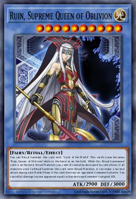 Card Image: Ruin, Supreme Queen of Oblivion