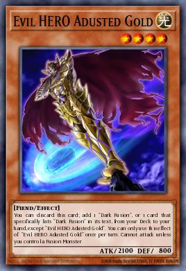 Card Image: Evil HERO Adusted Gold