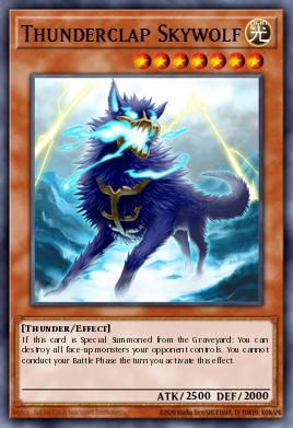 Card Image: Thunderclap Skywolf