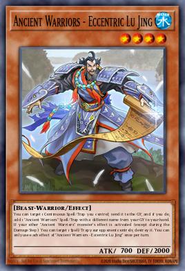 Card Image: Ancient Warriors - Eccentric Lu Jing