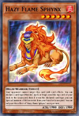 Card Image: Hazy Flame Sphynx