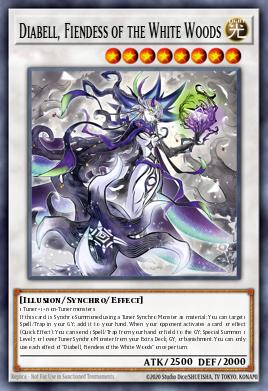 Card Image: Diabell, Queen of the White Forest