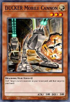 Card Image: DUCKER Mobile Cannon