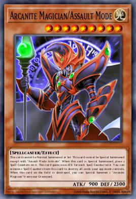 Card Image: Arcanite Magician/Assault Mode