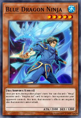 Card Image: Blue Dragon Ninja