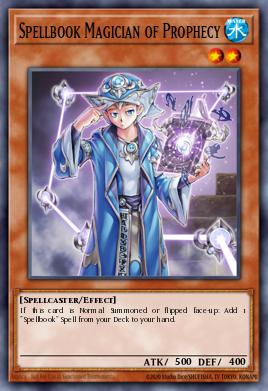 Card Image: Spellbook Magician of Prophecy