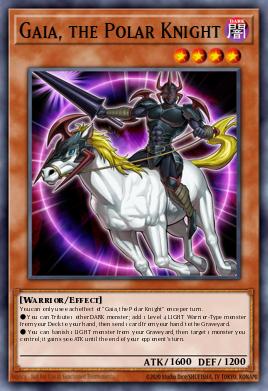 Card Image: Gaia, the Polar Knight