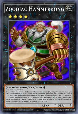 Card Image: Zoodiac Hammerkong