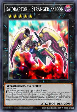 Card Image: Raidraptor - Stranger Falcon