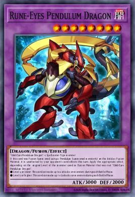 Card Image: Rune-Eyes Pendulum Dragon