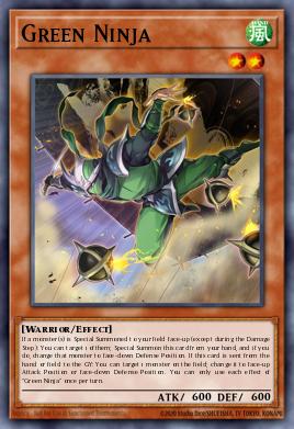 Card Image: Green Ninja