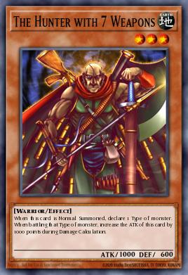 Card Image: The Hunter with 7 Weapons
