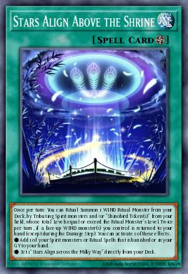 Card Image: Stars Align Above the Shrine