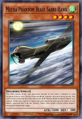 Card Image: Mecha Phantom Beast Sabre Hawk