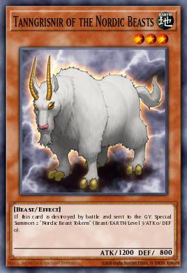 Card Image: Tanngrisnir of the Nordic Beasts