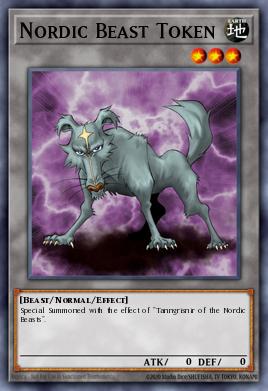 Card Image: Nordic Beast Token