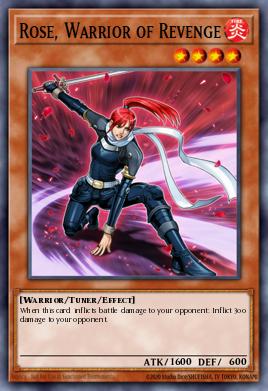 Card Image: Rose, Warrior of Revenge