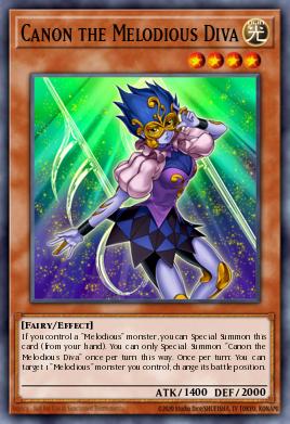 Card Image: Canon the Melodious Diva