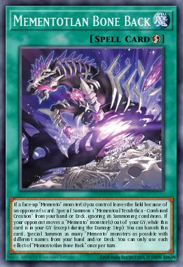 Card Image: Mementotlan Bone Back