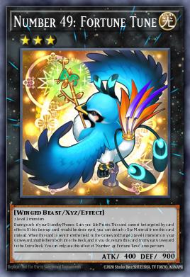 Card Image: Number 49: Fortune Tune