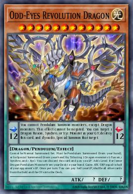 Card Image: Odd-Eyes Revolution Dragon