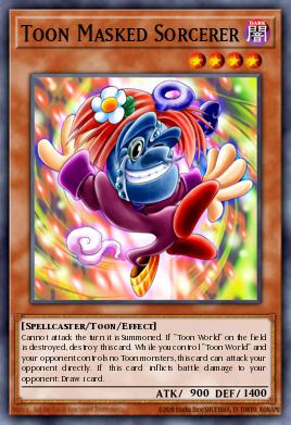 Card Image: Toon Masked Sorcerer