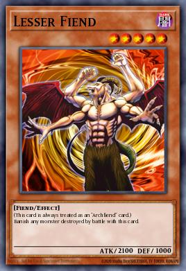 Card Image: Lesser Fiend