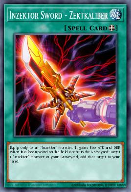 Card Image: Inzektor Sword - Zektkaliber