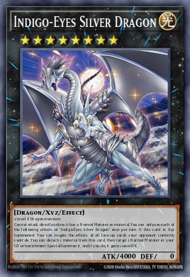 Card Image: Indigo-Eyes Silver Dragon