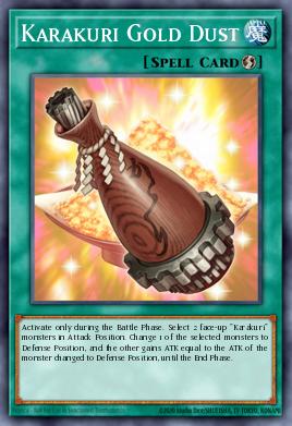 Card Image: Karakuri Gold Dust