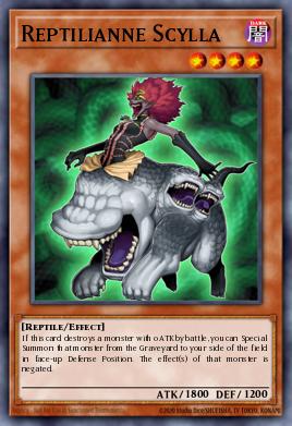 Card Image: Reptilianne Scylla