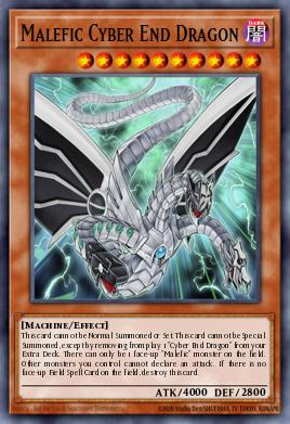 Card Image: Malefic Cyber End Dragon