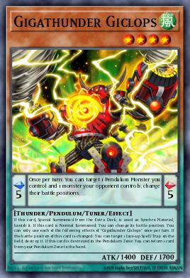 Card Image: Gigathunder Giclops