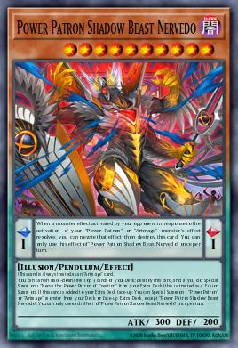 Card Image: Power Patron Shadow Beast Nervedo