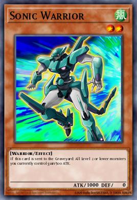 Card Image: Sonic Warrior