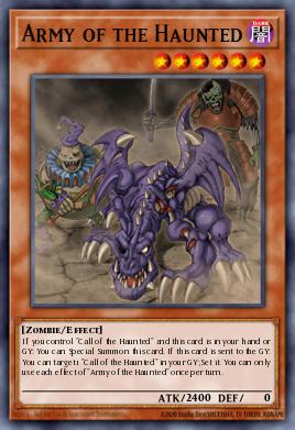 Card Image: Army of the Haunted