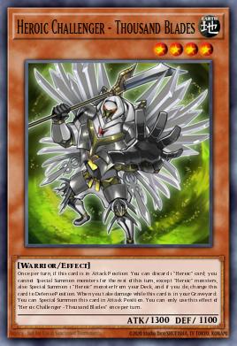 Card Image: Heroic Challenger - Thousand Blades