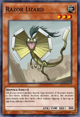 Card Image: Razor Lizard