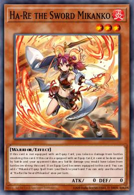 Card Image: Ha-Re the Sword Mikanko