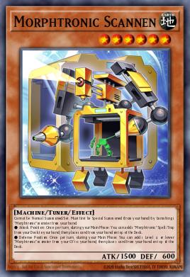 Card Image: Morphtronic Scannen