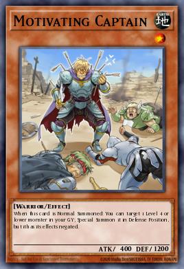 Card Image: Motivating Captain