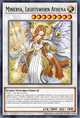Card Image: Minerva, the Athenian Lightsworn