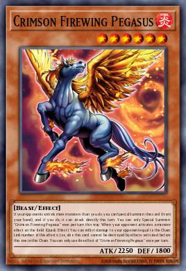 Card Image: Crimson Firewing Pegasus
