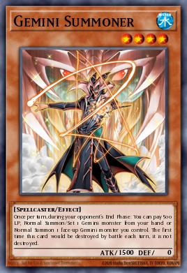 Card Image: Gemini Summoner
