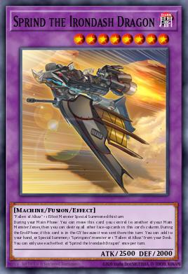 Card Image: Sprind the Irondash Dragon