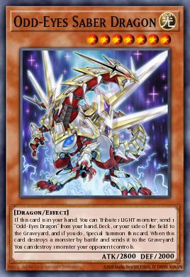 Card Image: Odd-Eyes Saber Dragon