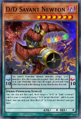 Card Image: D/D Savant Newton