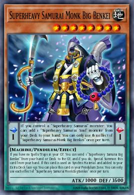Card Image: Superheavy Samurai Monk Big Benkei
